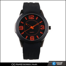 Reloj occidental relojes de silicona de los relojes hombres, reloj de cuarzo sr626sw